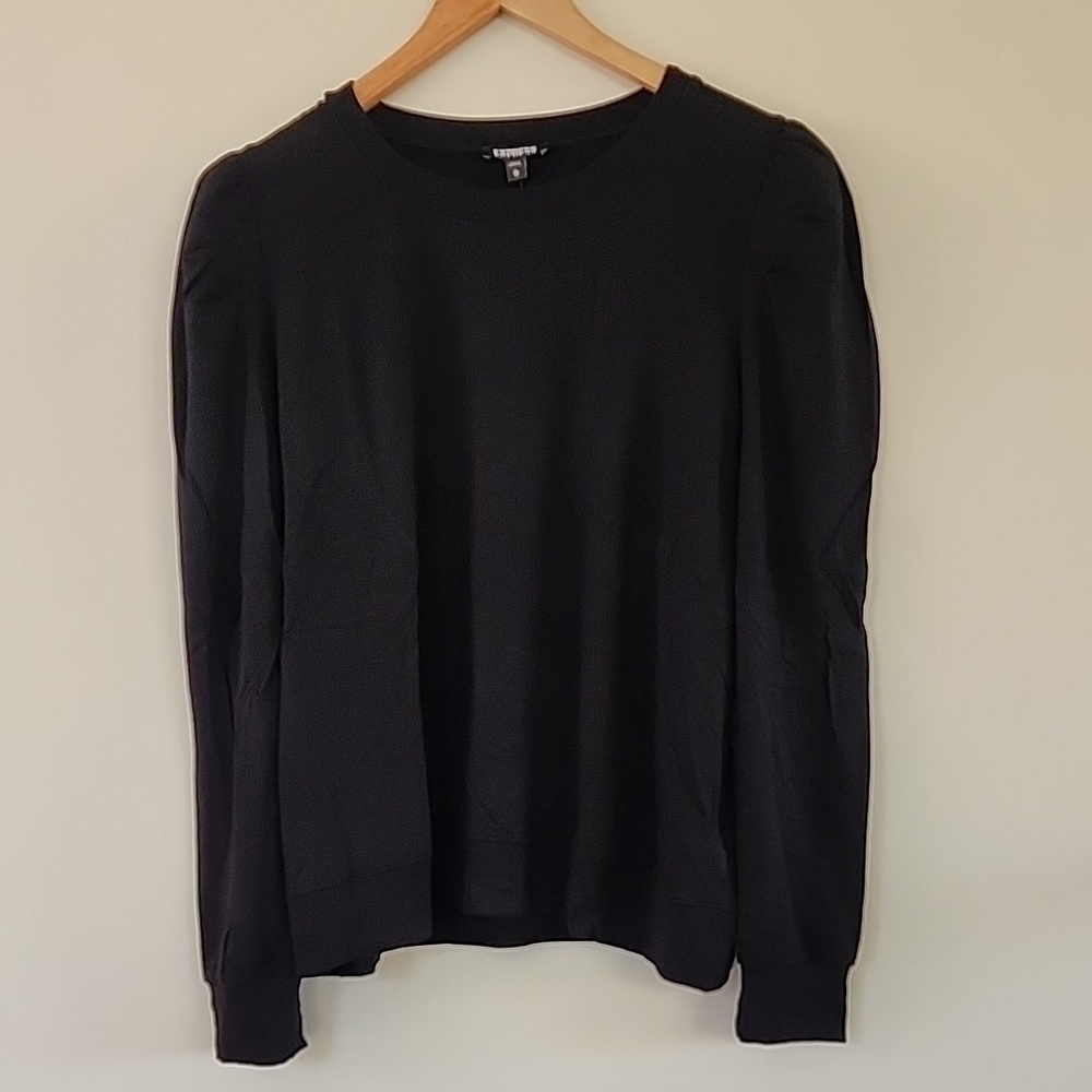 NWT Express Black Long Sleeve Top